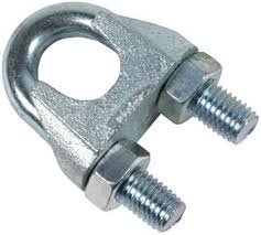 U shape clamp for wire joint