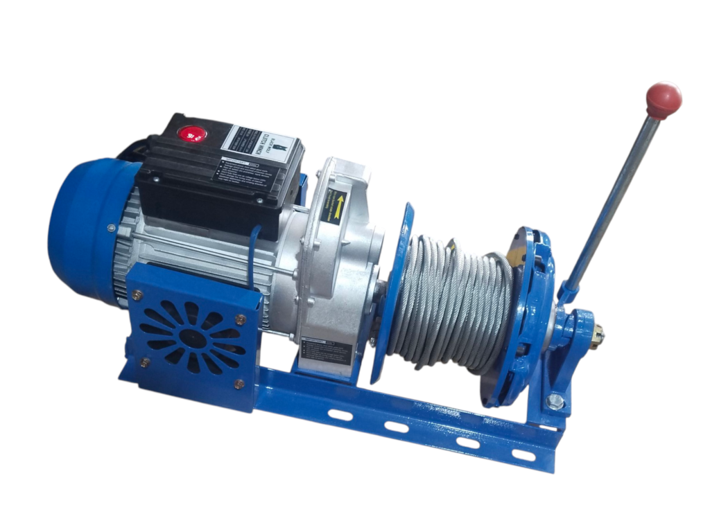 clatch winch machine 500-1000 kg capacity Liver winch single phase ...