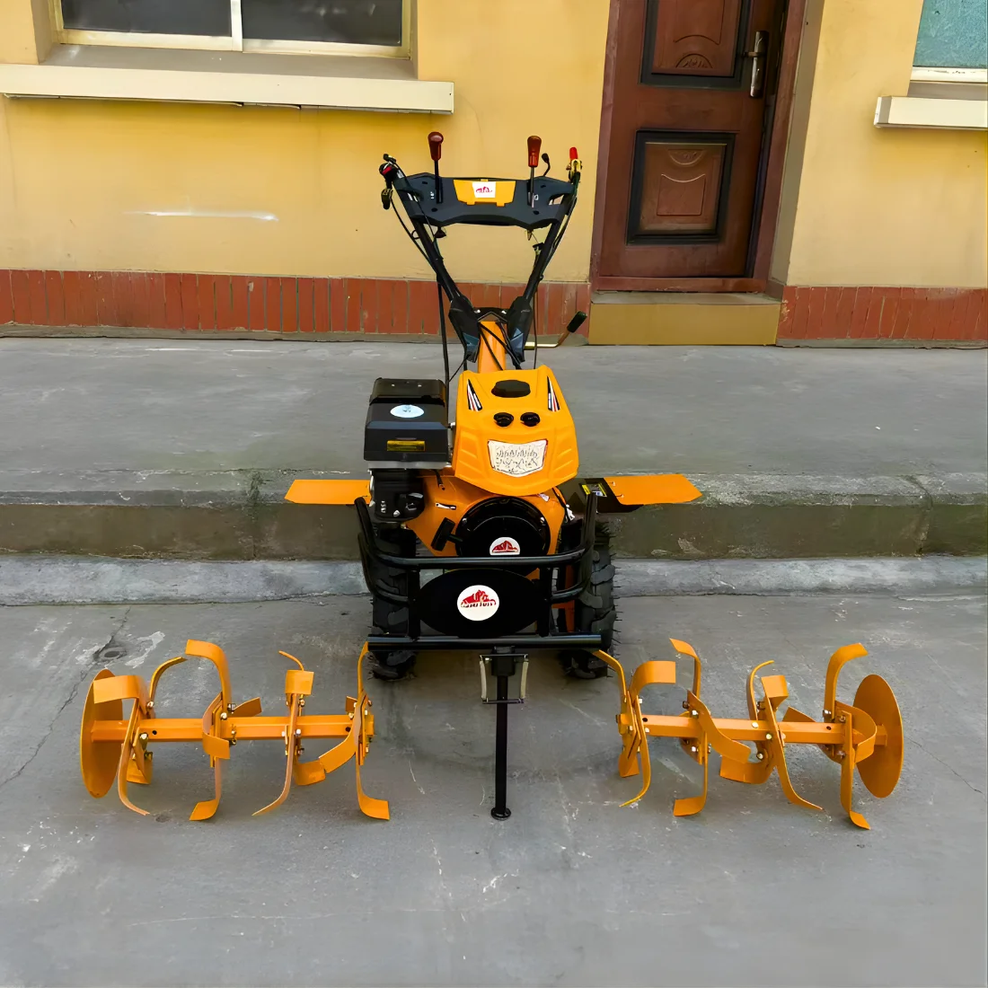 EarthMaster 7HP Heavy-Duty Rotary Tiller Cultivator