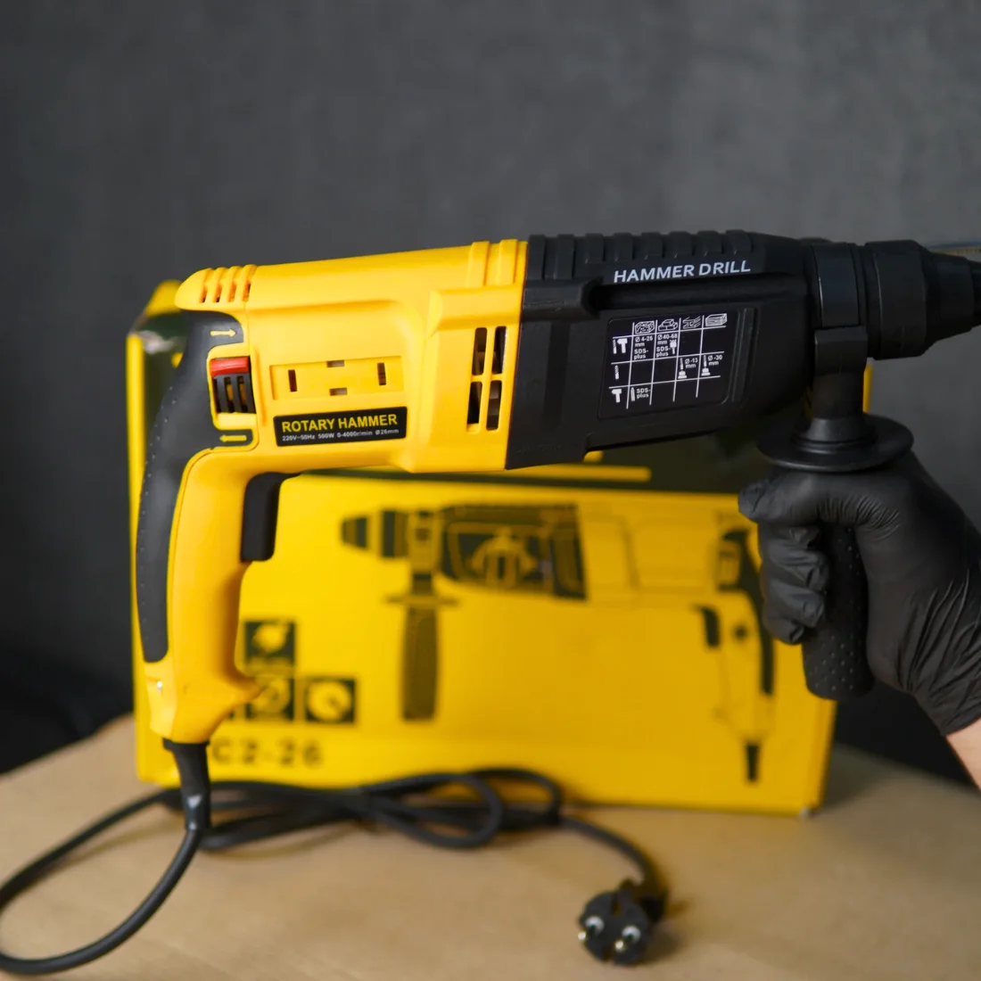 DEWALT 26mm Heavy-Duty Electric Drill Machine with Impact Function - Image 2