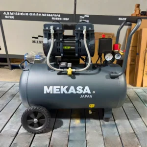 Mekasa 24L Oil-Free Air Compressor with 100% Copper Motor