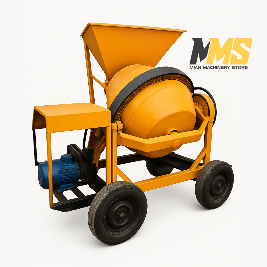 Half-Bag Mixer Machine - Heavy Duty Cement & Mortar Mixer