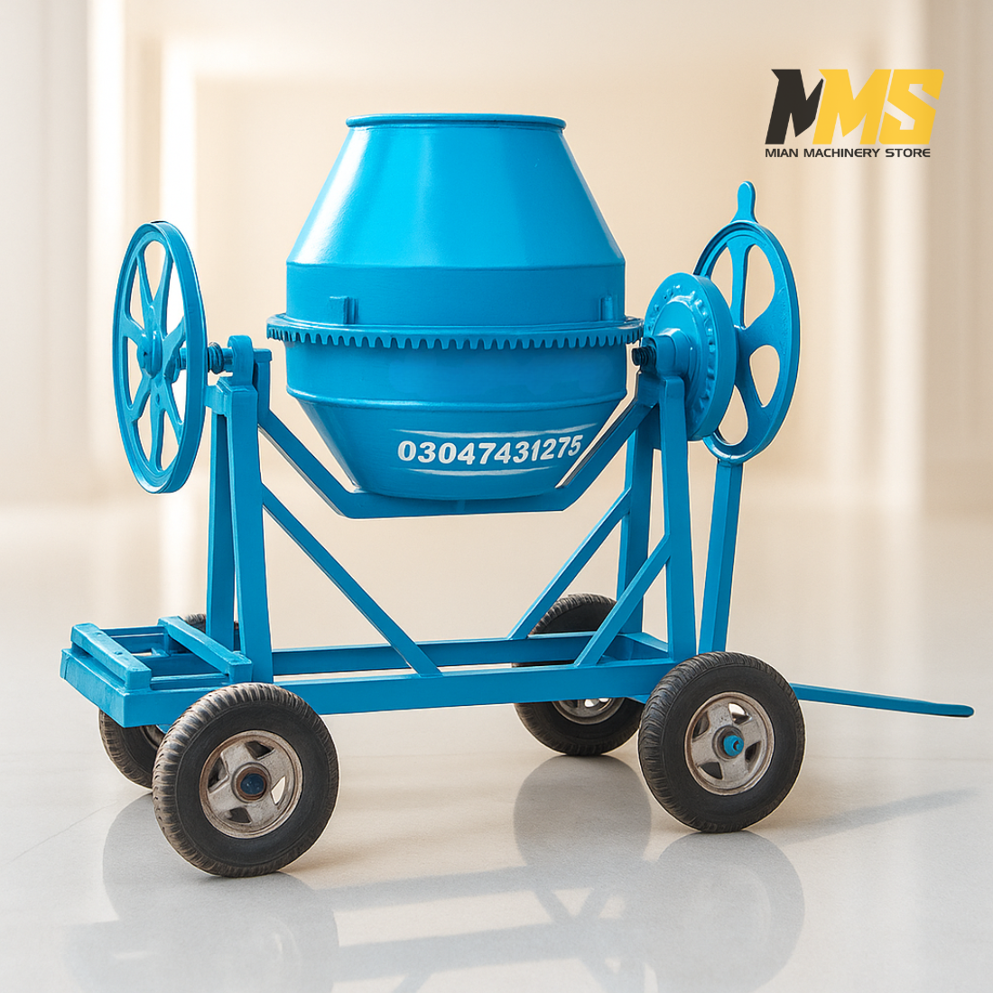 Heavy-Duty Half-Bag Mixer Machine